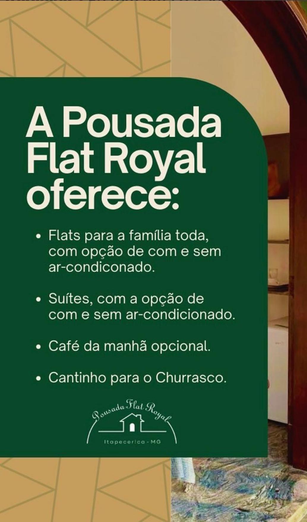 Hotel Pousada Flat Royal Suite Stander 2 Camas Box Itapecerica Ngoại thất bức ảnh